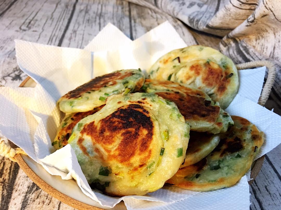 家常葱油饼