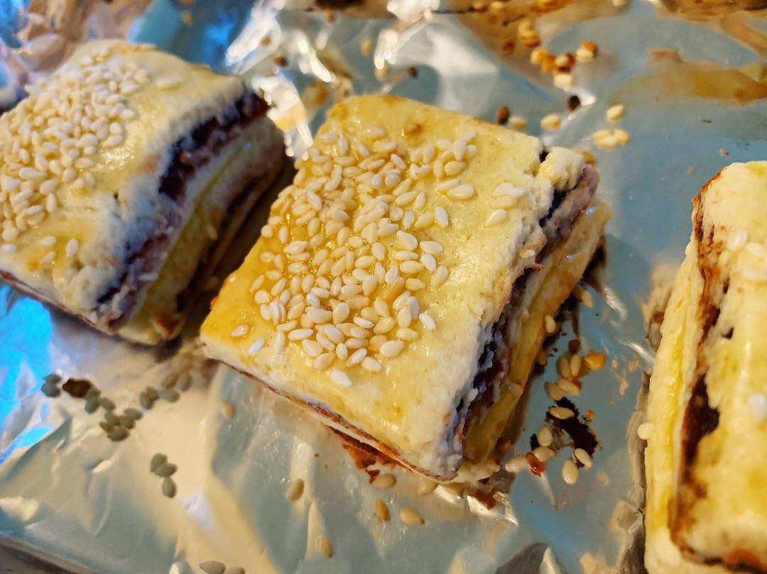 【元旦中式点心】豆沙酥饼
