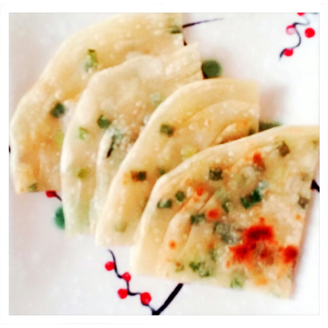 饺子皮葱油饼