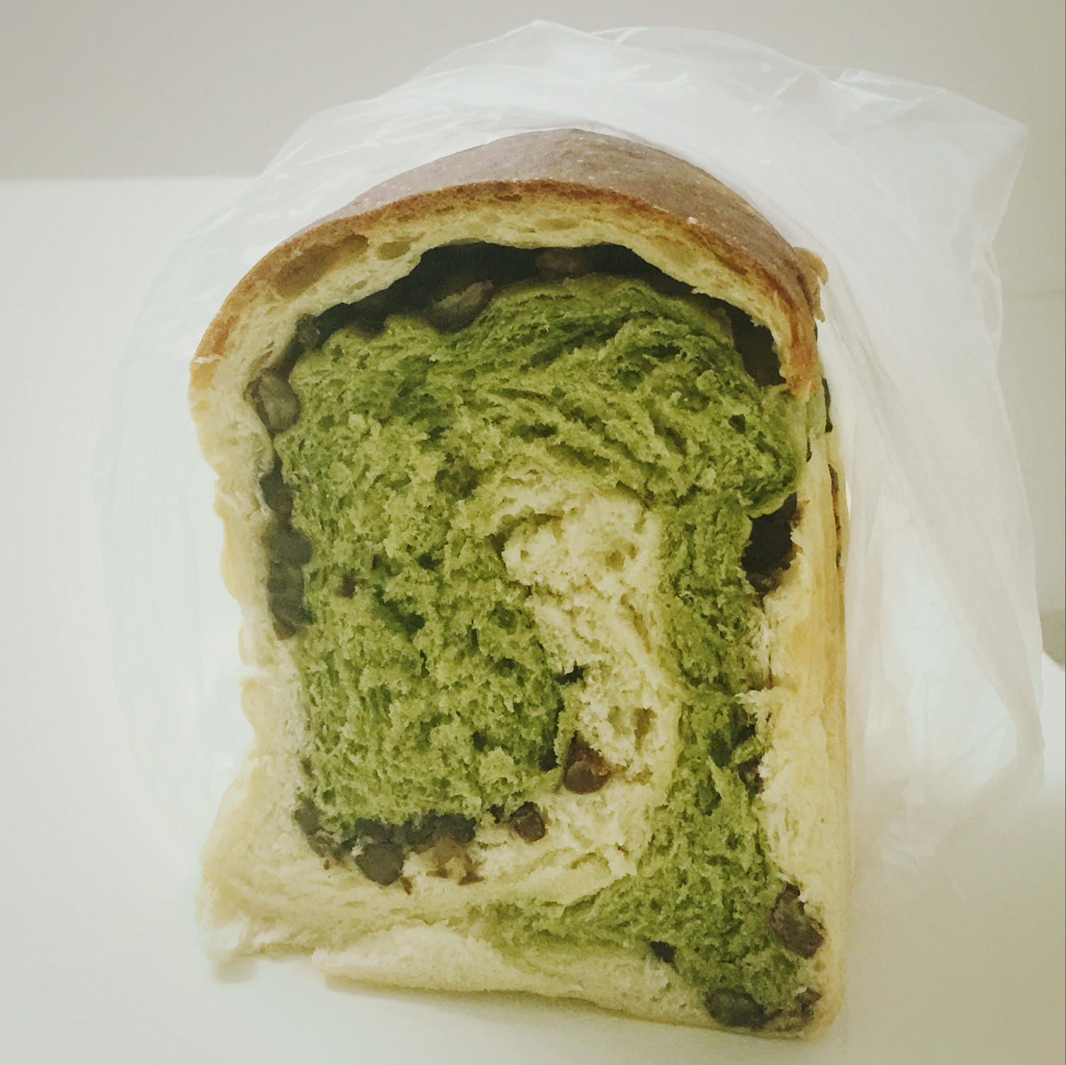 最正宗的日式抹茶红豆吐司