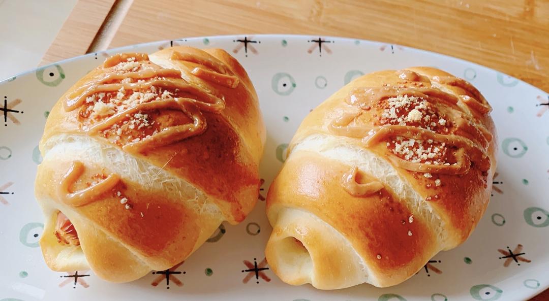 热狗小面包-既能作早餐又能作零食，咬一口就是满满的幸福