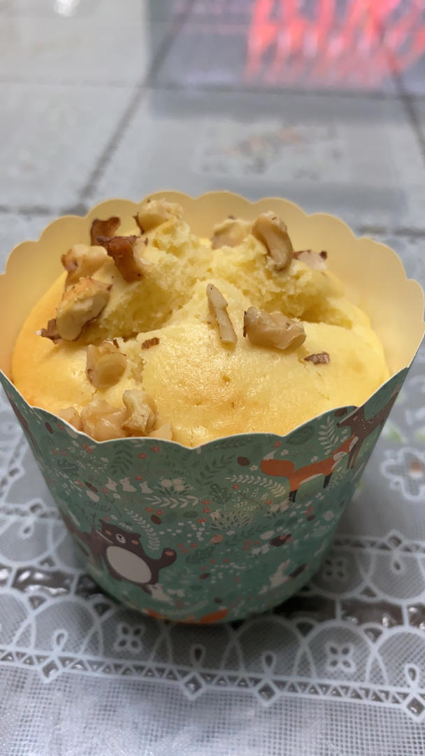 最最最简单                             最最最方便  最最最香浓的香蕉马芬蛋糕