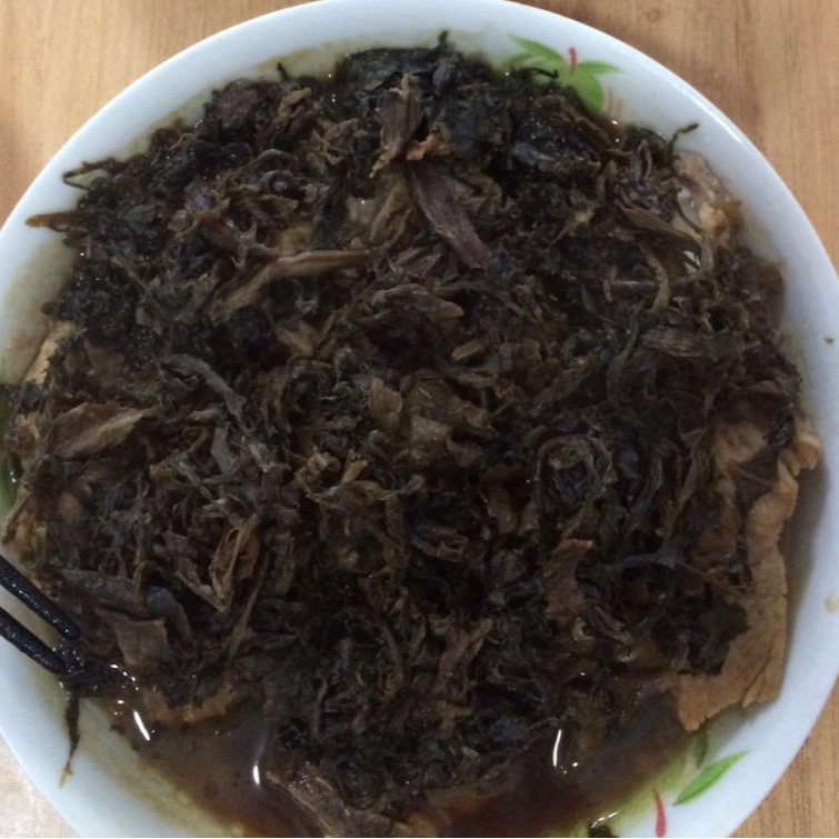 梅干菜香菇蒸排骨