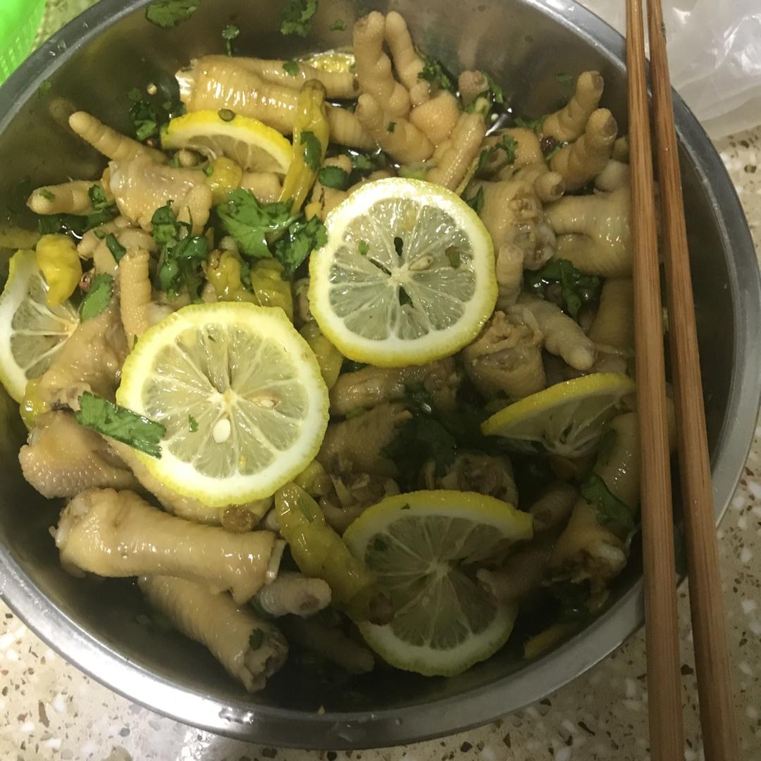 超好吃的🍋酸辣凤爪