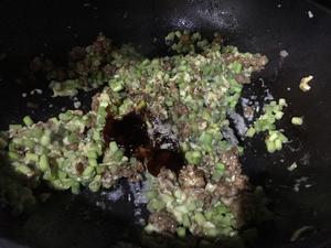 下饭菜—蒜苔炒肉末鸡蛋（非正宗苍蝇头）的做法 步骤8