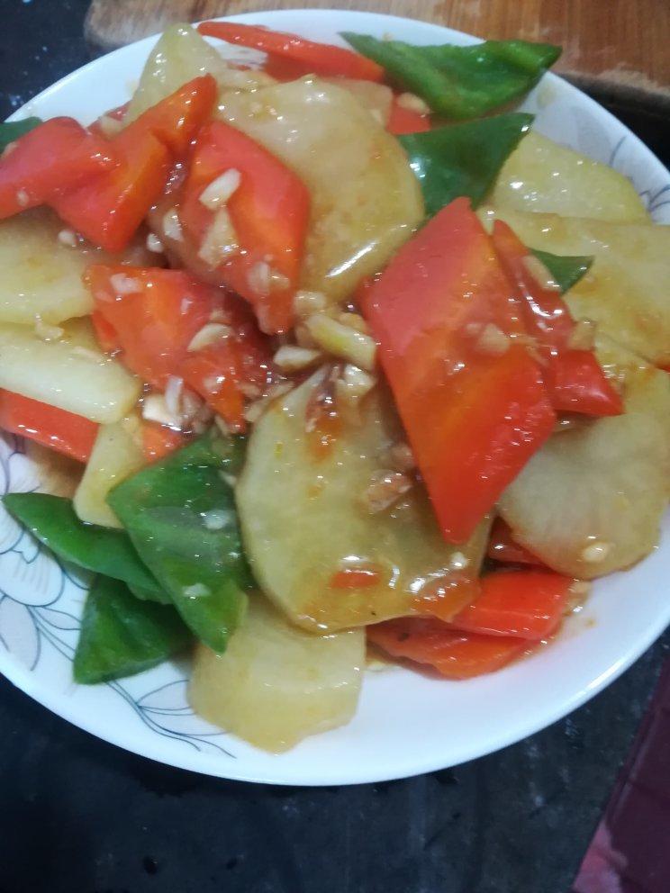 素炒三样