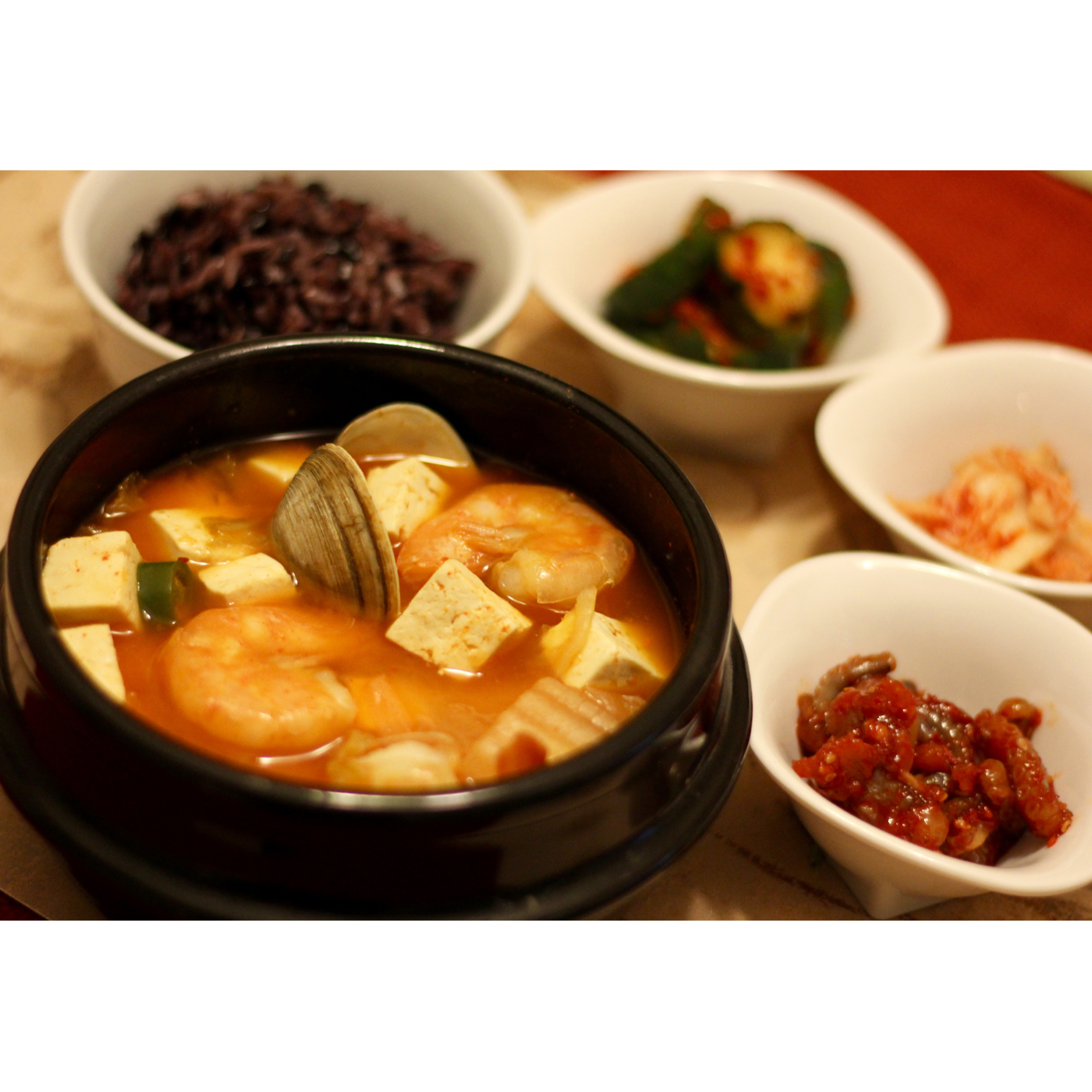 韩式辣泡菜豆腐汤