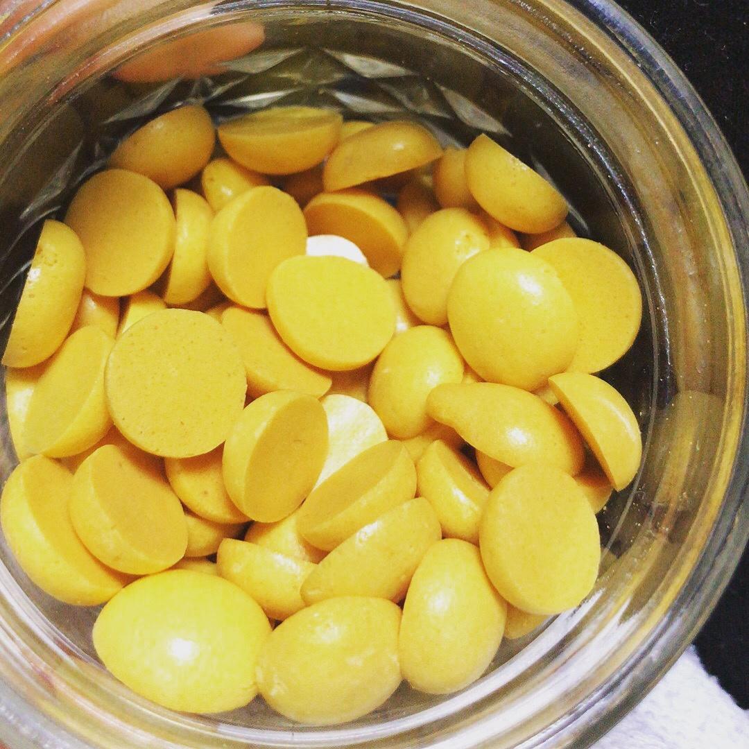 入口即化的无添加蛋黄溶豆