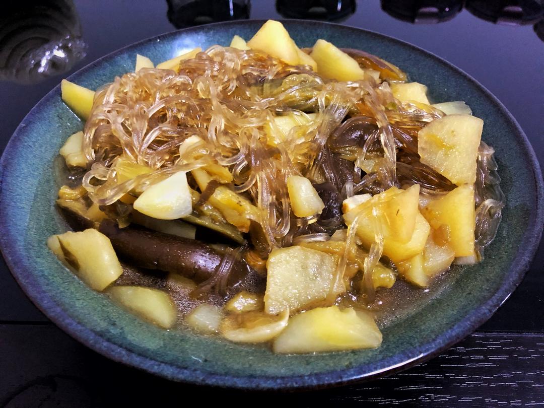土豆炖茄子