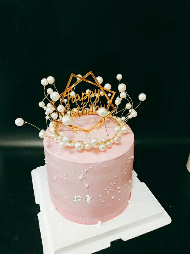 拾壹miya做的皇冠蛋糕