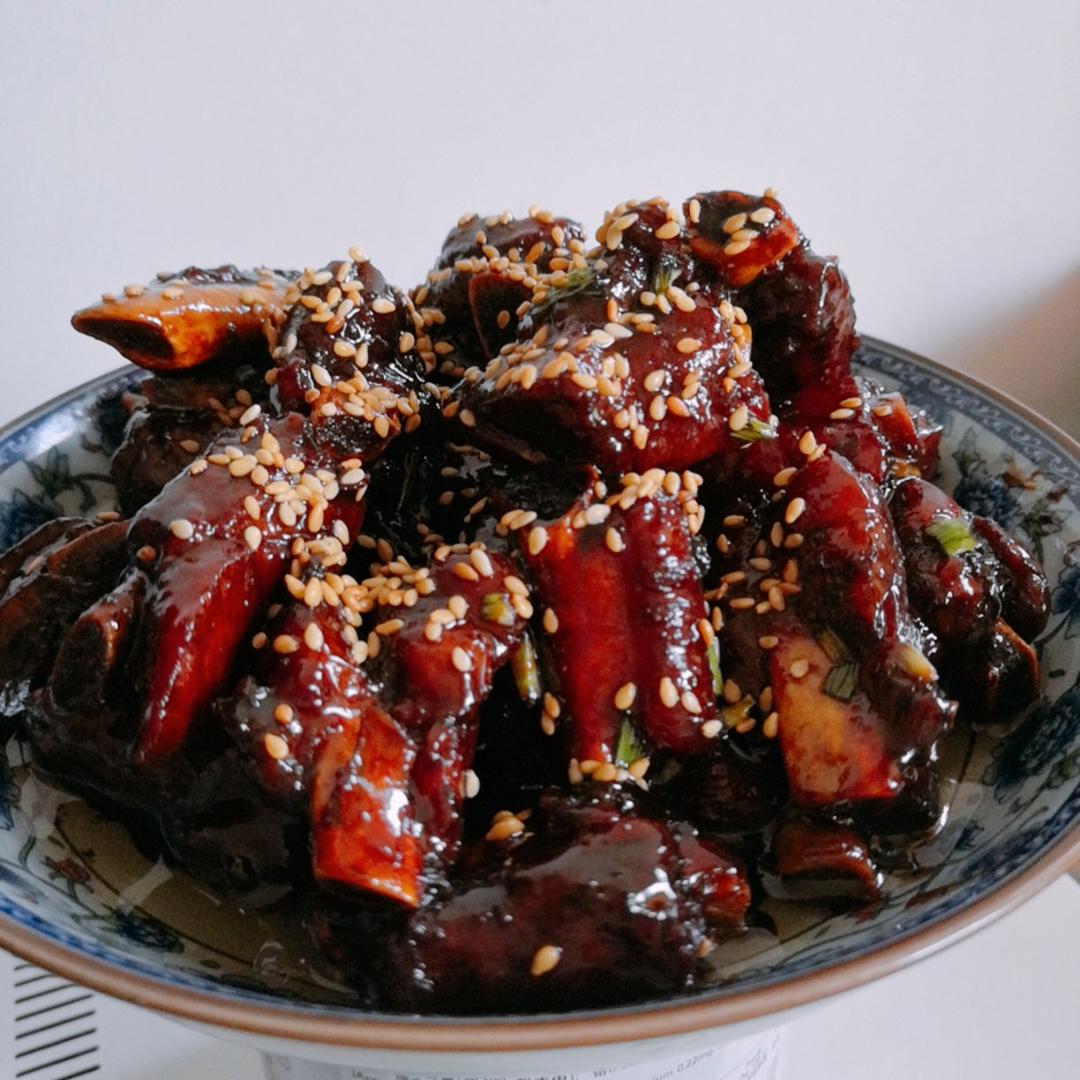 糖醋排骨/糖醋小排（不放油）（12345口诀做出正宗上海本帮）