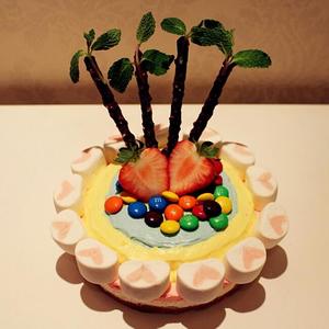 彩虹慕斯蛋糕的做法 步骤9