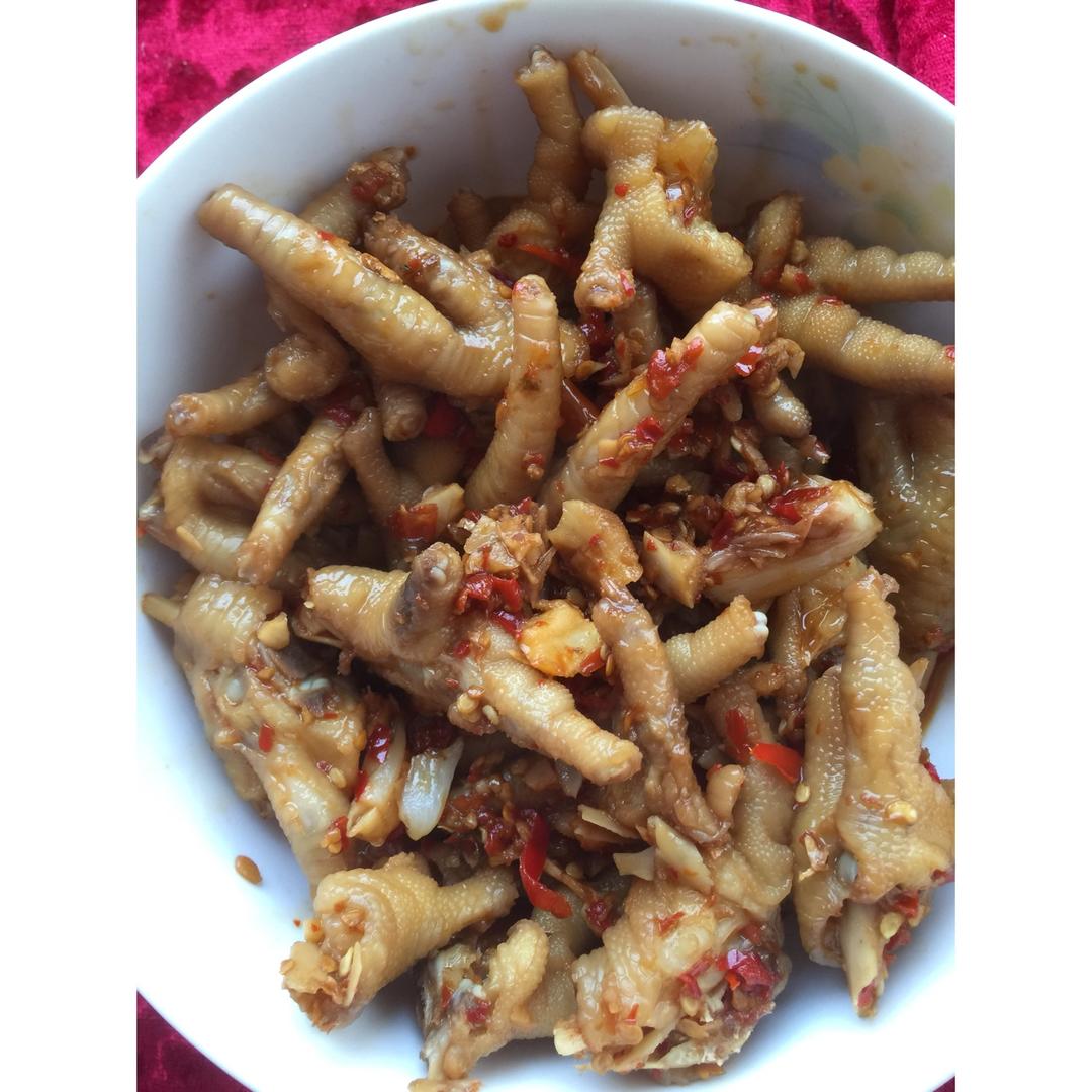 蒜泥剁椒凤爪