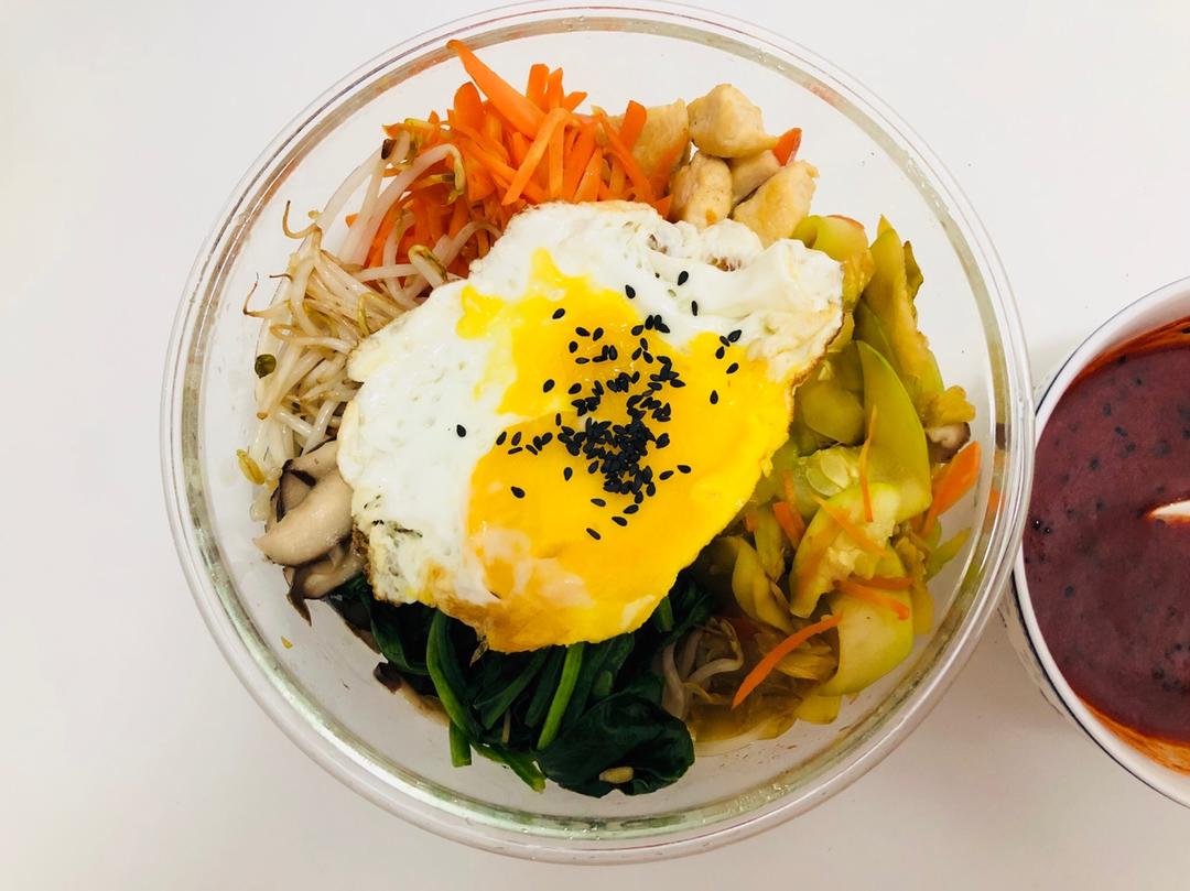 不用石锅的韩式拌饭