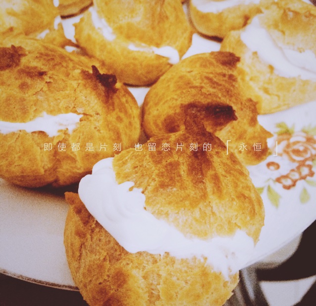 《Tinrry下午茶》教你做香草泡芙