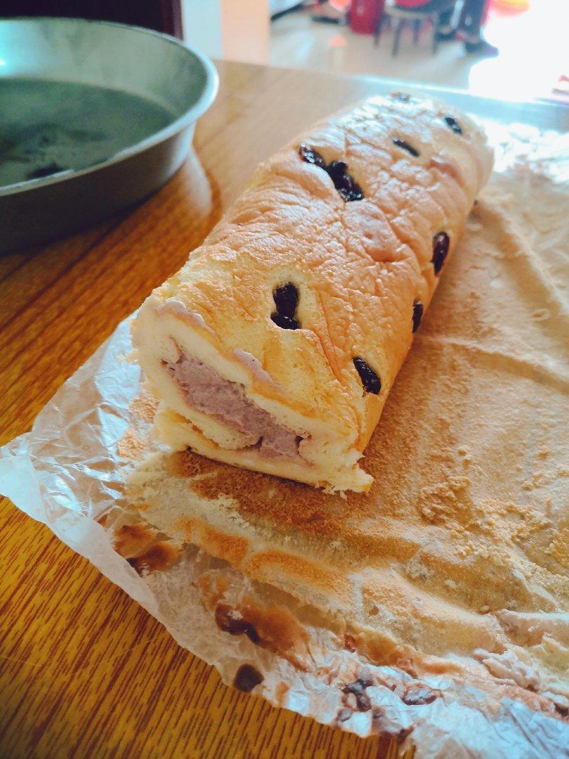 低碳#生酮#无粉#奶油抹茶卷の