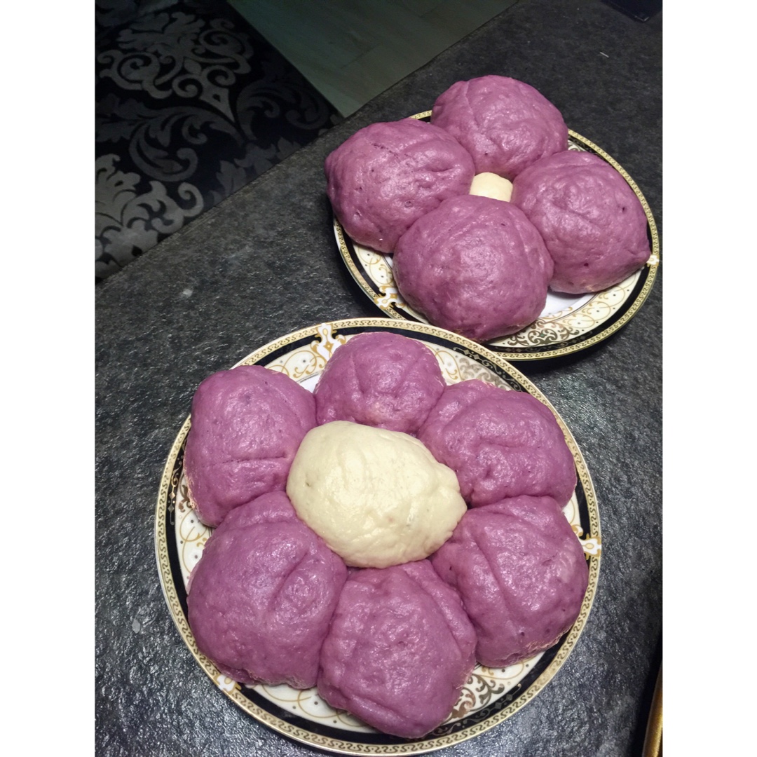 紫罗兰馒头