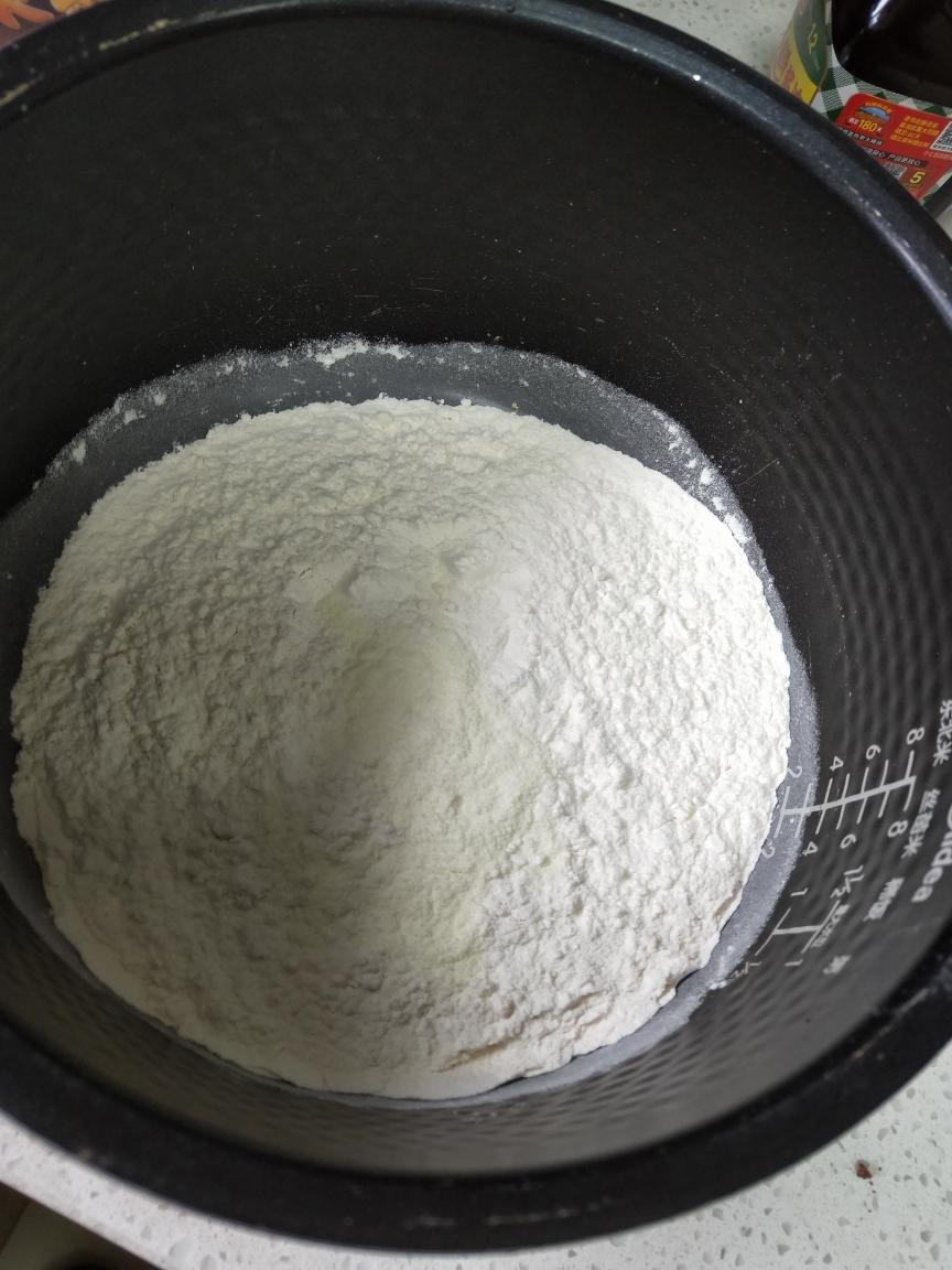 纯奶手撕吐司的做法 步骤1