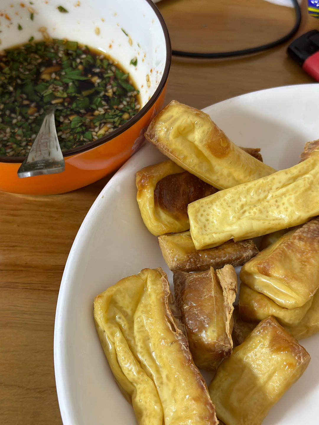 无敌好吃的低脂炸豆腐～空气炸锅版