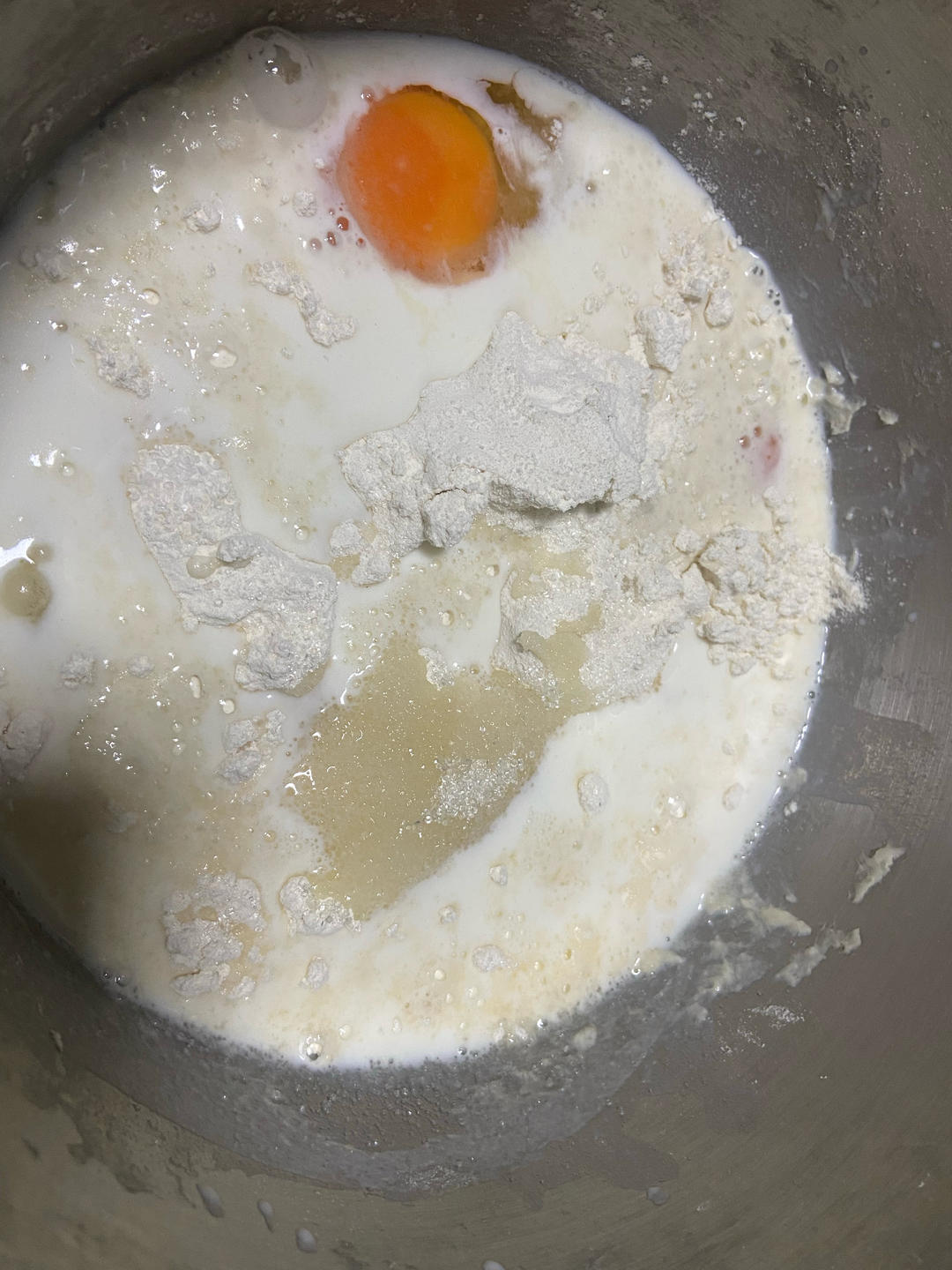 纯奶手撕吐司的做法 步骤1