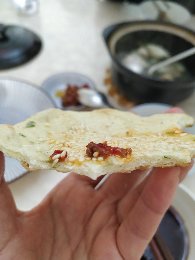 超级酥脆的「椒盐饼」电饼铛版  大学食堂同款掉渣酥饼！简单易学！