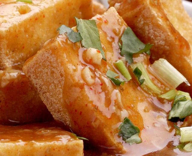 街头炸豆腐的做法