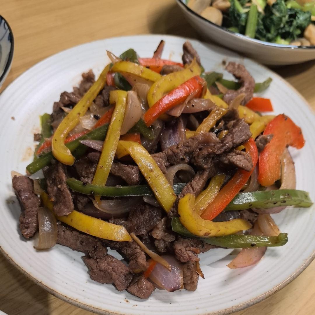 黑椒牛柳