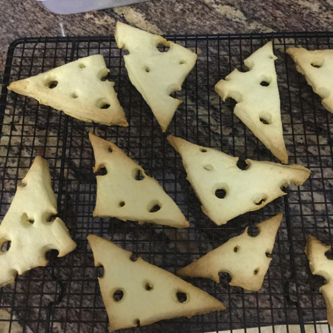 萌萌的奶酪饼干