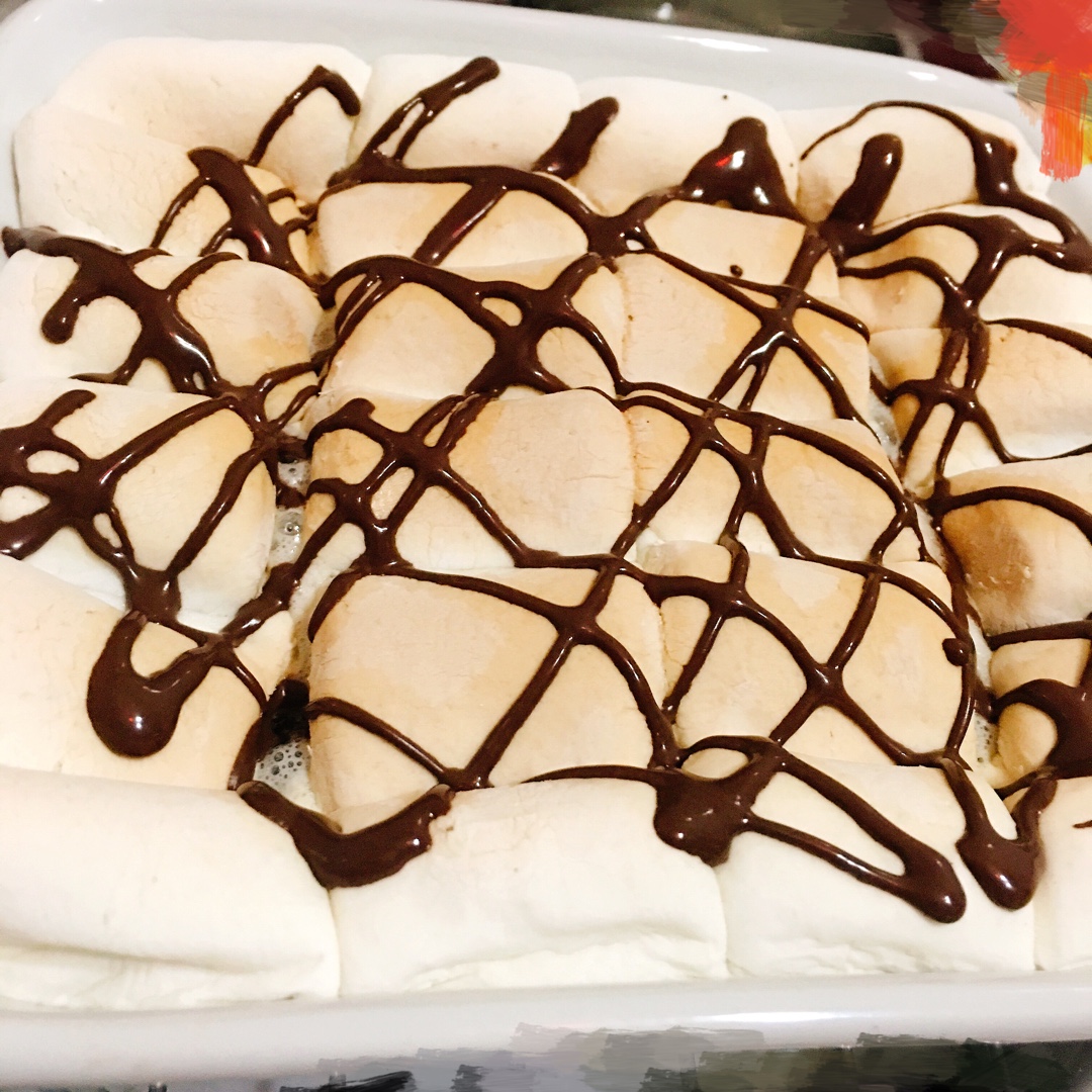 低脂版——棉花糖布朗尼