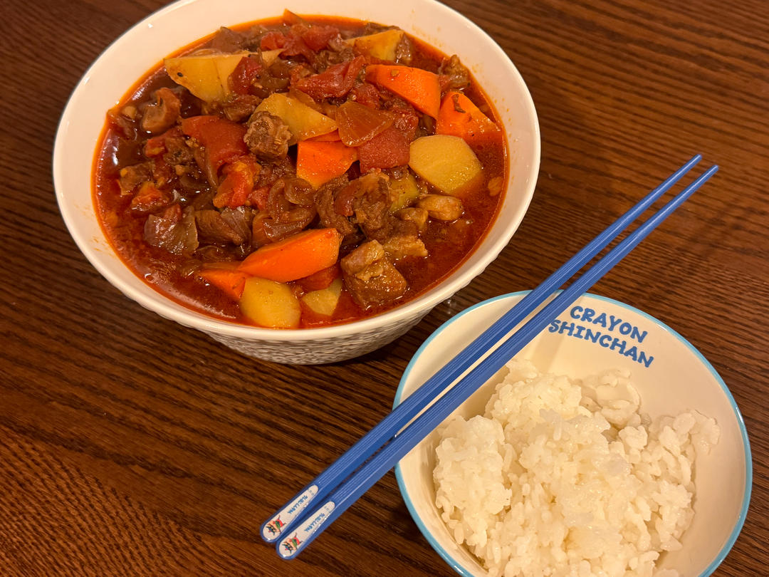 番茄牛腩（电饭煲二人食版）