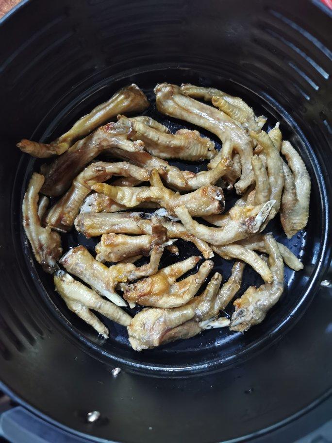不用下油锅的虎皮鸡爪(免油崩版)