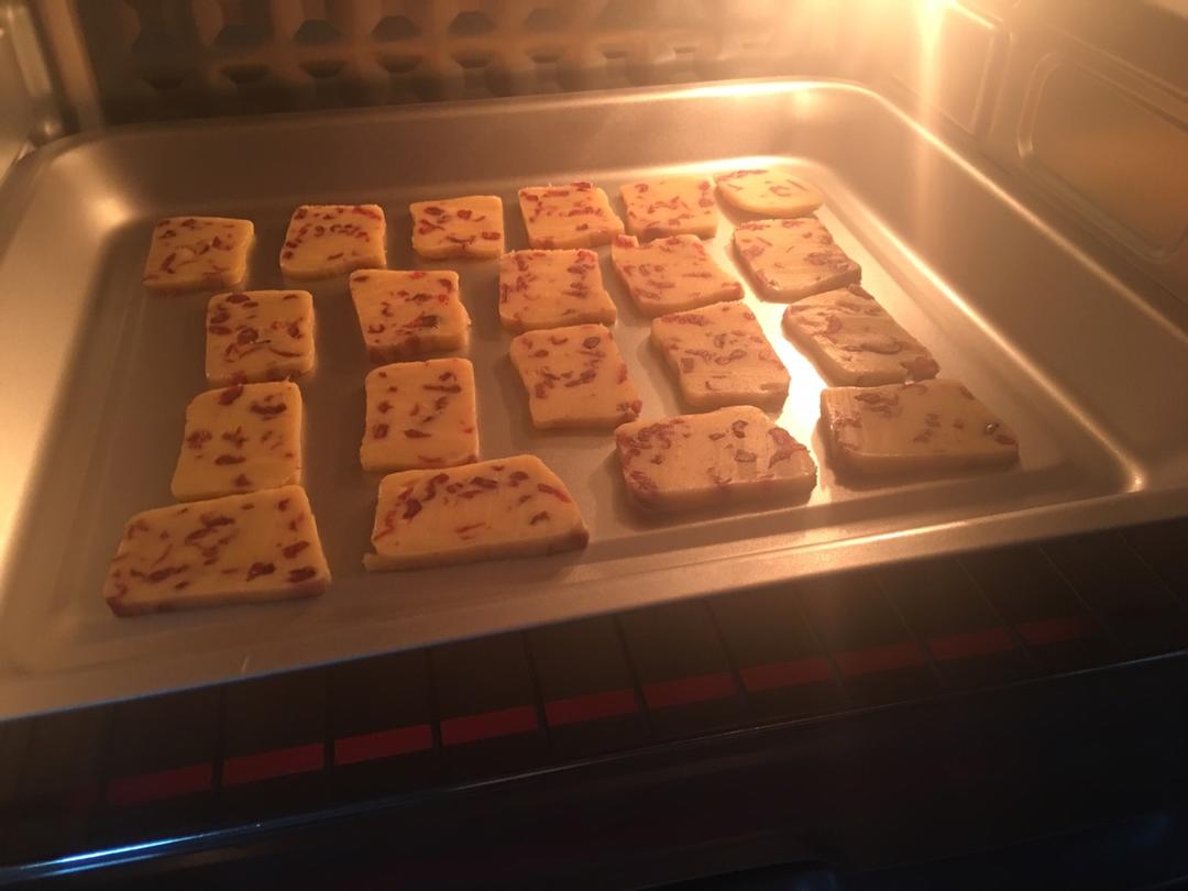 低糖少油版蔓越莓饼干