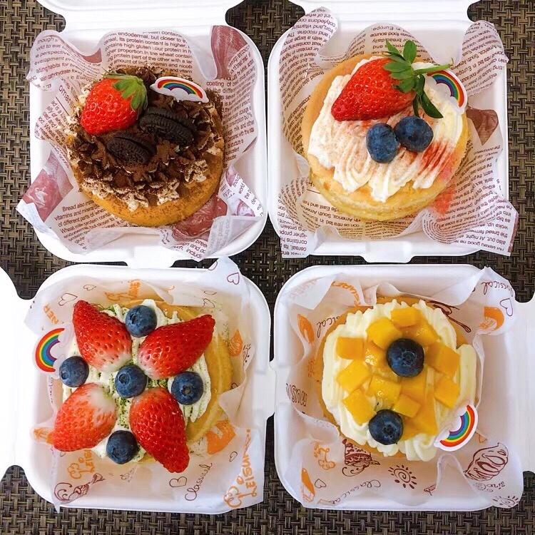 便当盒子蛋糕🍰 便当盒蛋糕—夏天不易化香缇奶油版