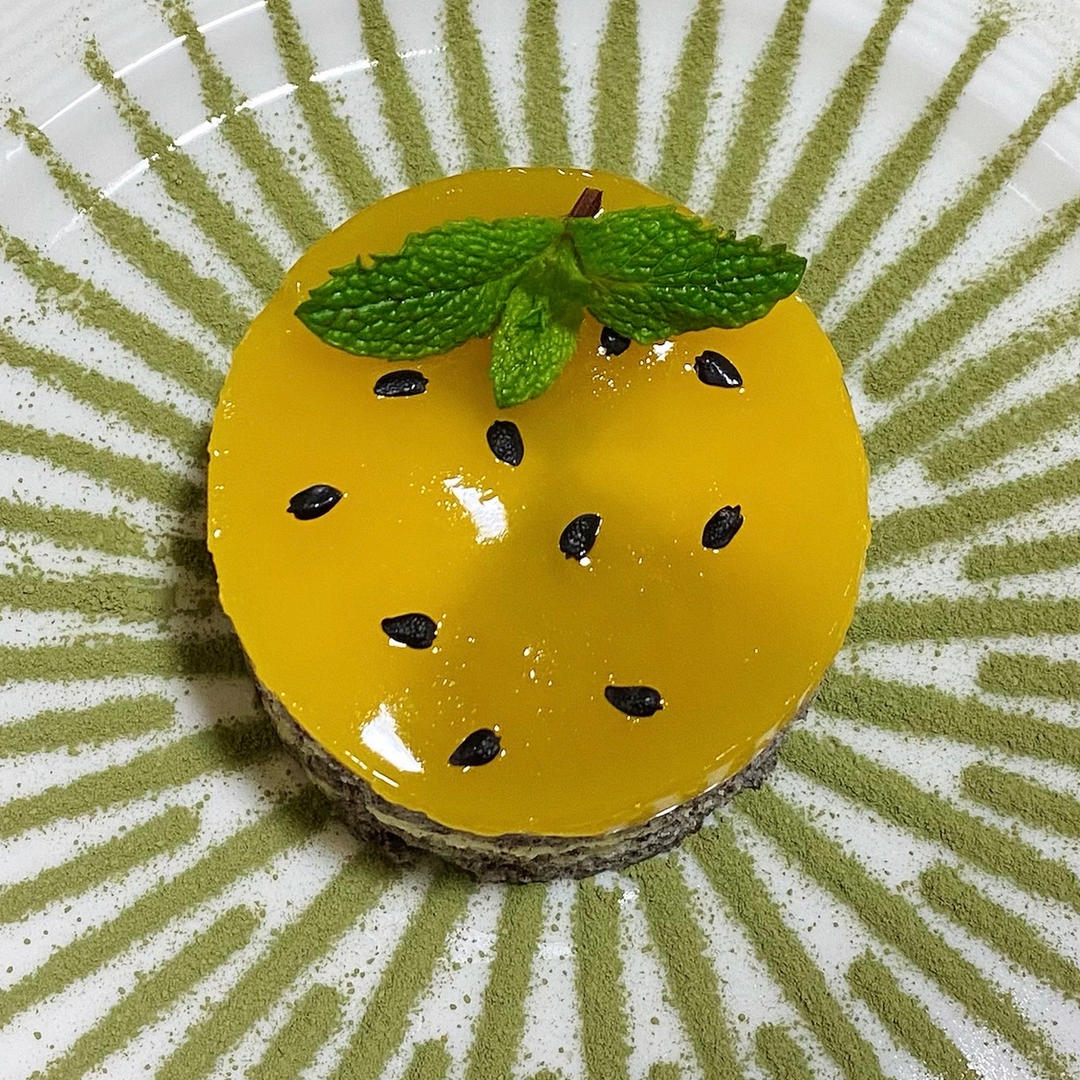 百香果镜面慕斯