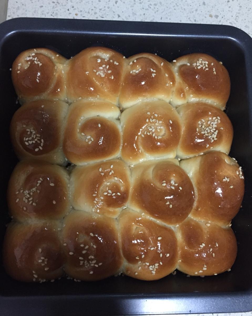 脆底蜂蜜小面包