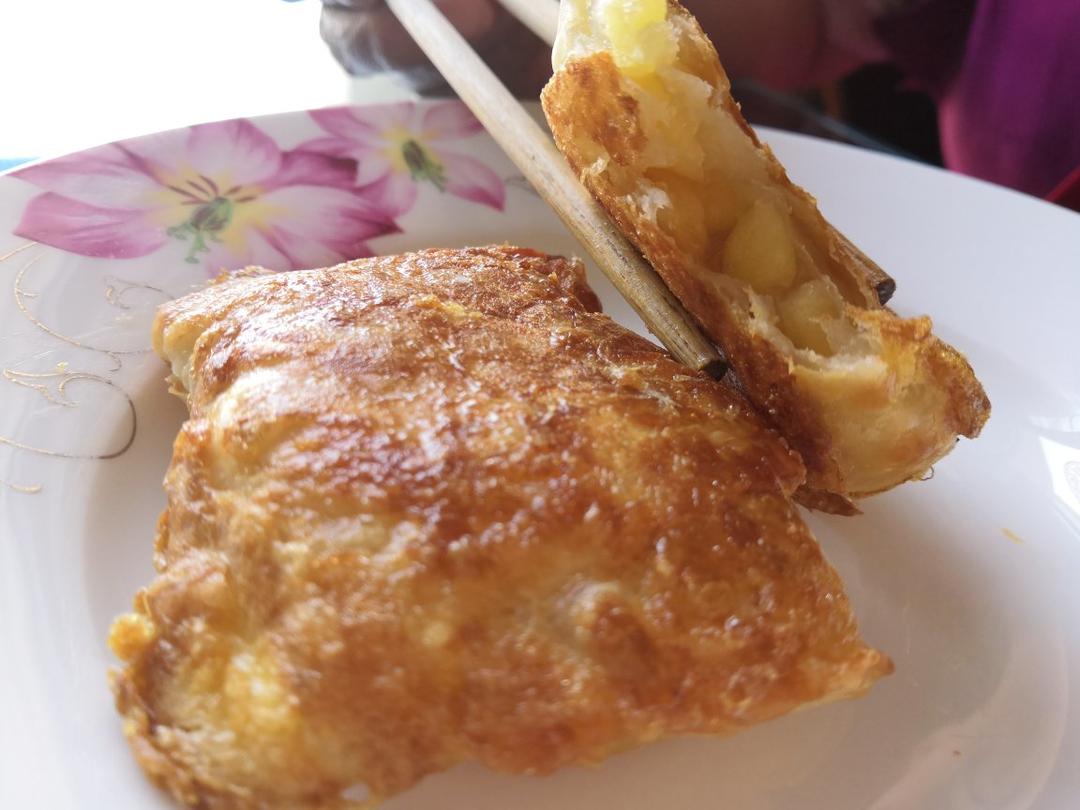 手抓饼版苹果派