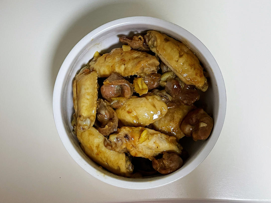 蜜汁鸡翅鸡胗