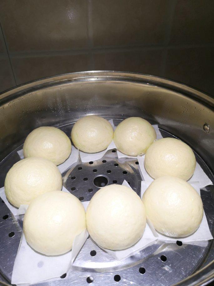 秋天森林做的榴莲鸡蛋馒头