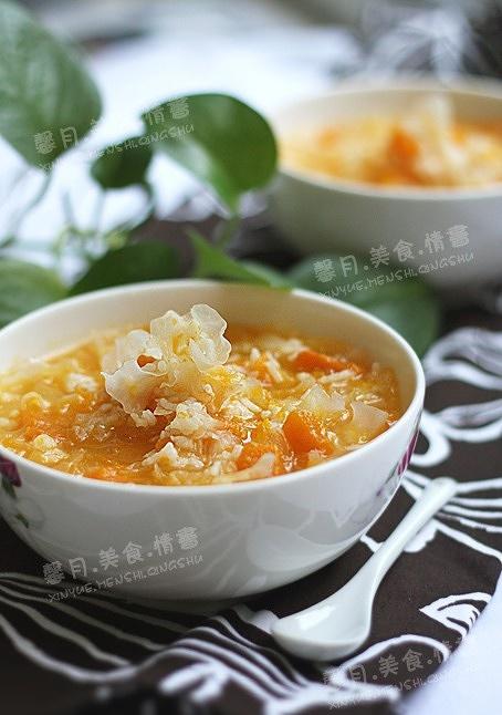 银耳南瓜粥的做法