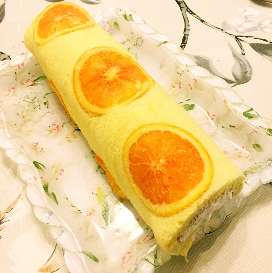 香橙蛋糕卷