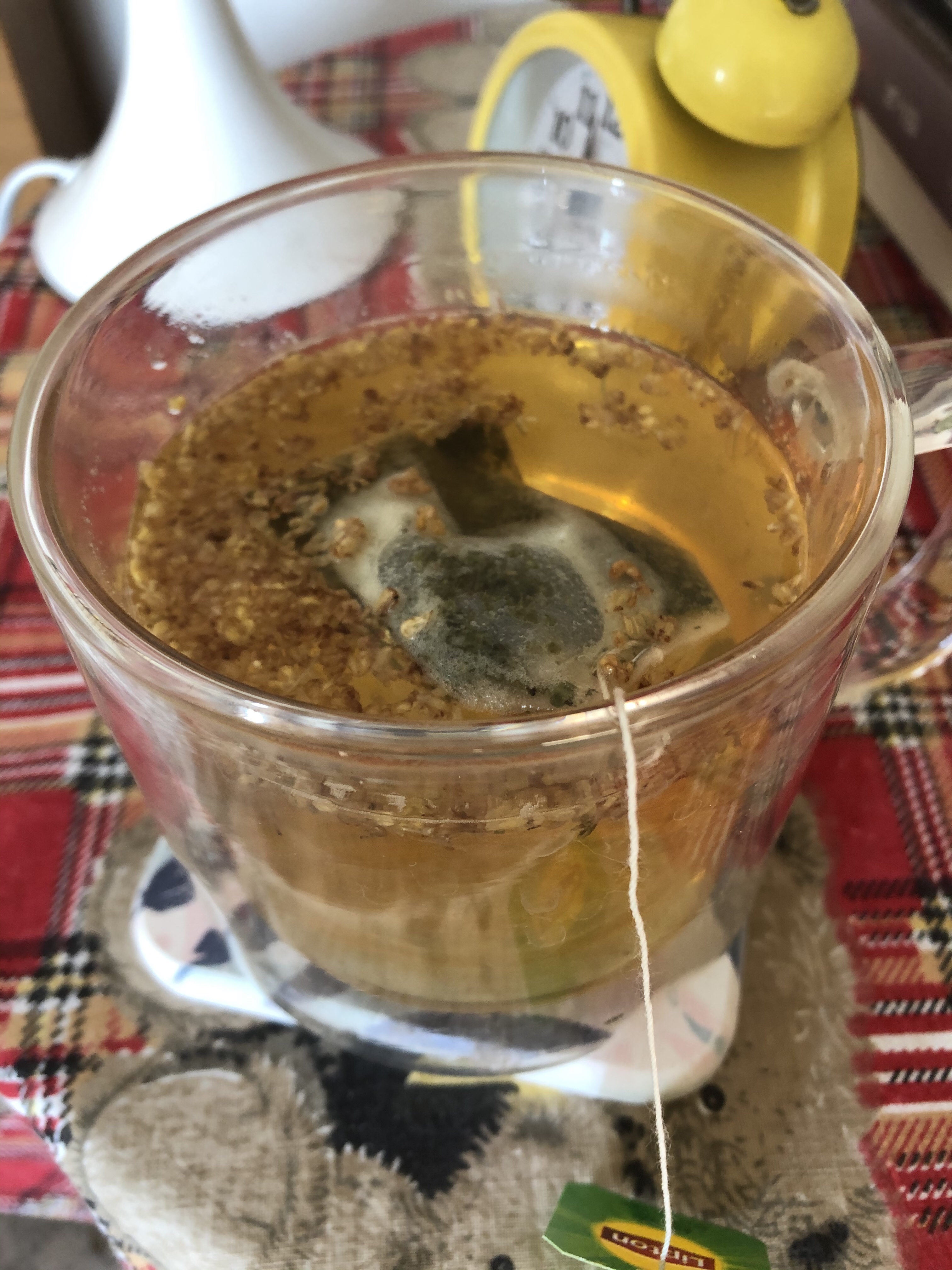 桂花绿茶饮的做法