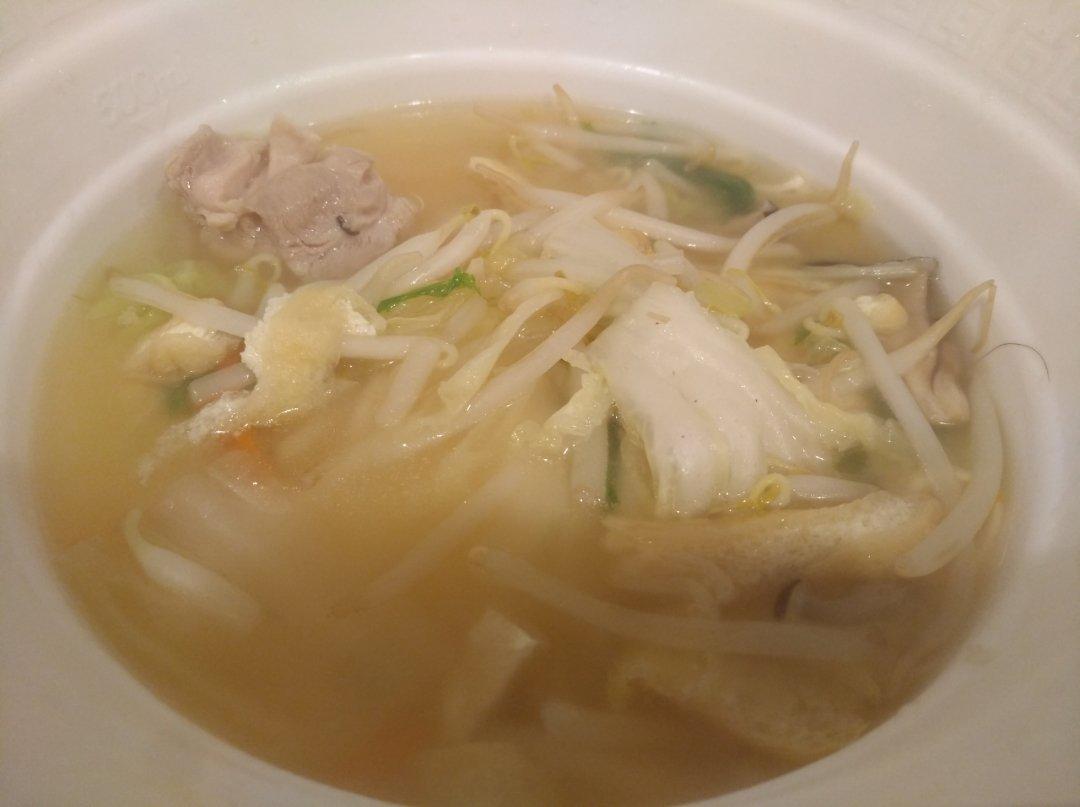 冻豆腐白菜汤