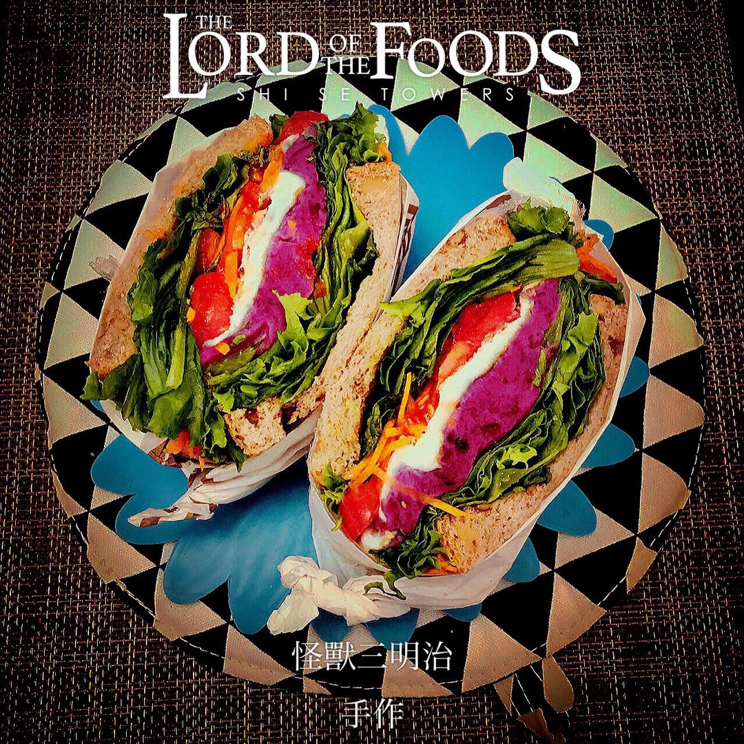 如何做超厚的沼三明治~详细tip！牛油果鸡蛋午餐肉三明治~