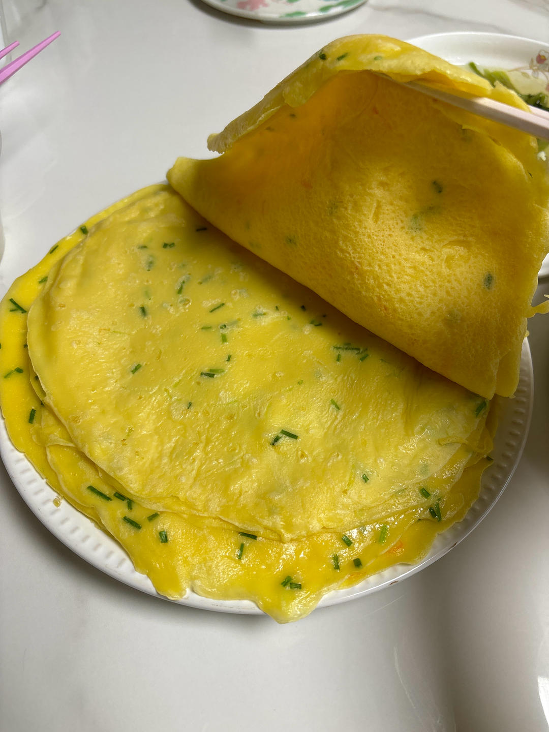 简单快手蔬菜鸡蛋煎饼