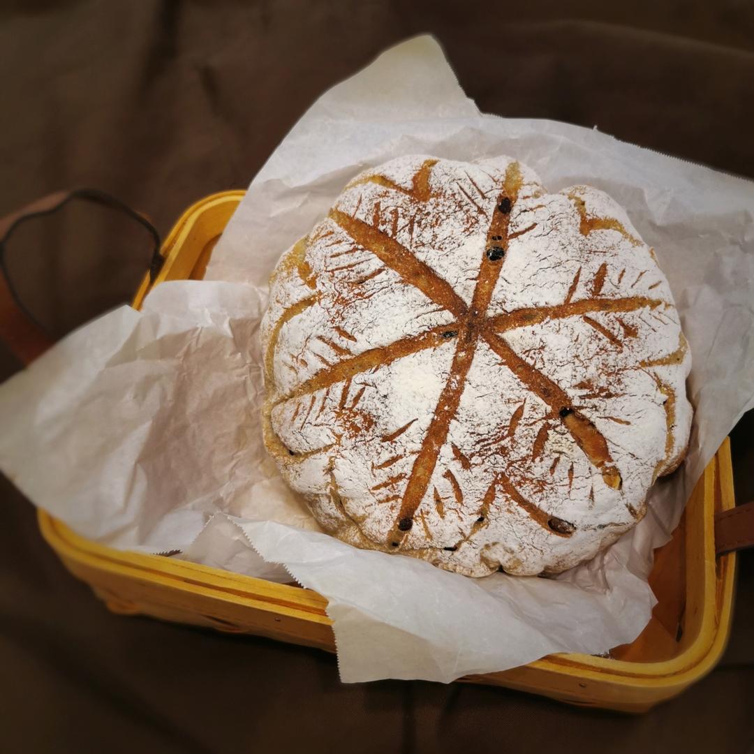 枫糖坚果软欧（附割包教程）