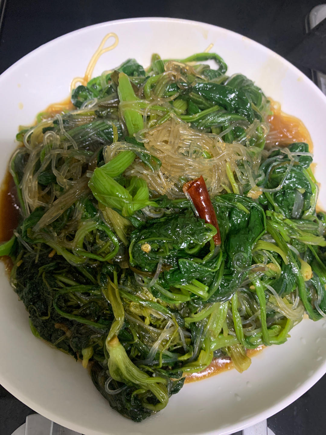 菠菜粉丝