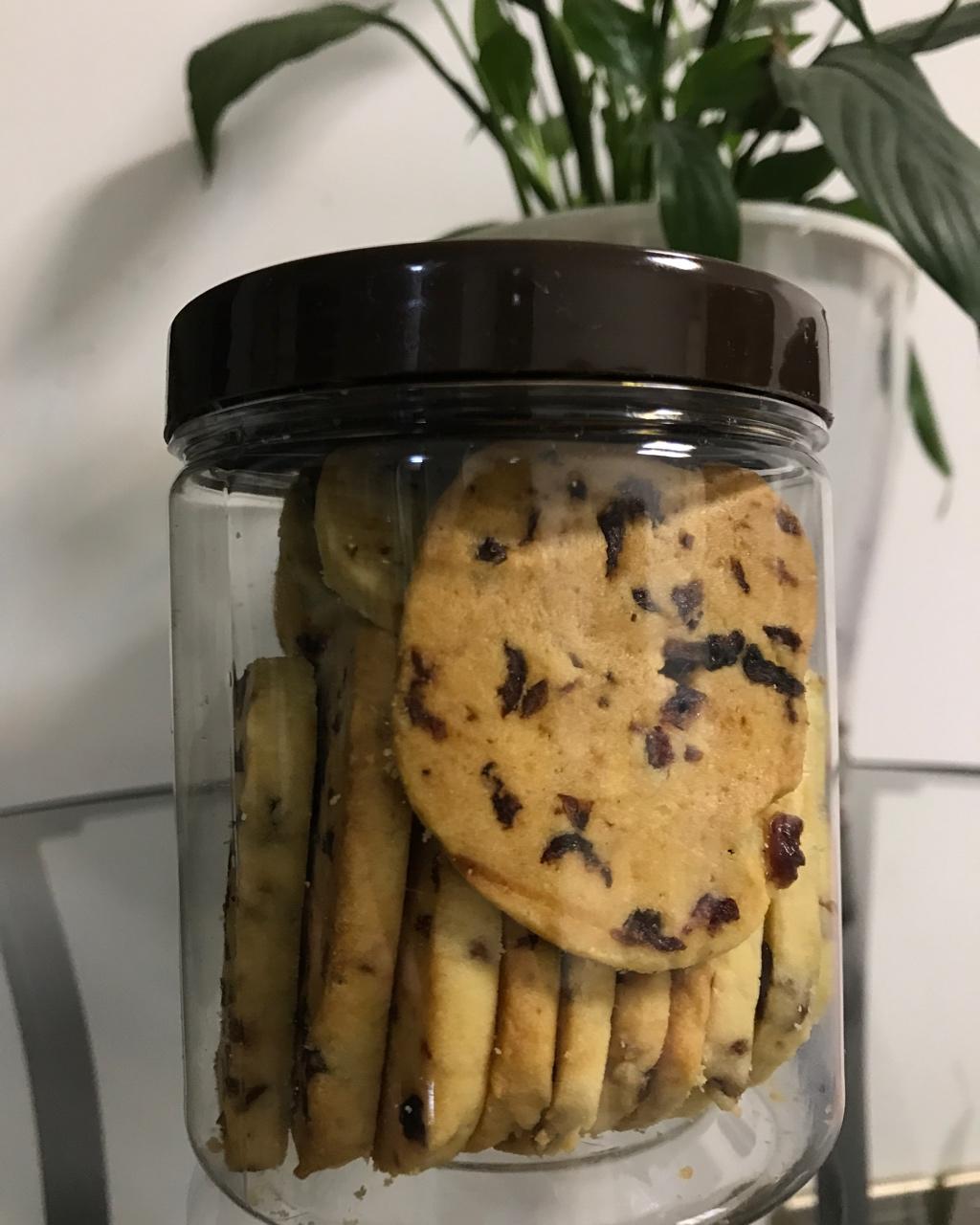 低糖少油版蔓越莓饼干