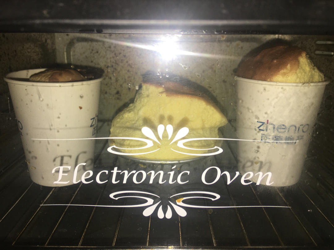 烤舒芙蕾🥞简单方便一次成功～口感绵密好吃😋