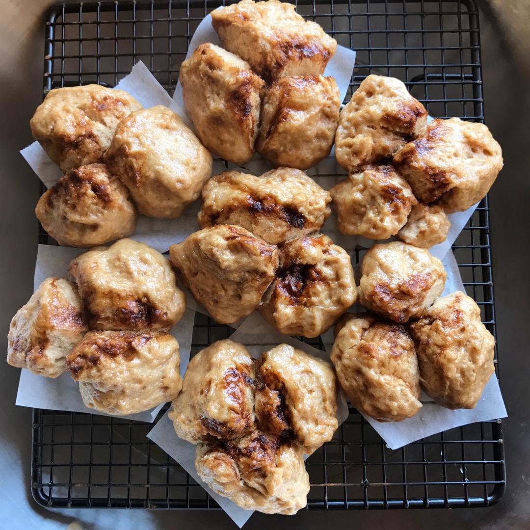 快手红糖开花馒头