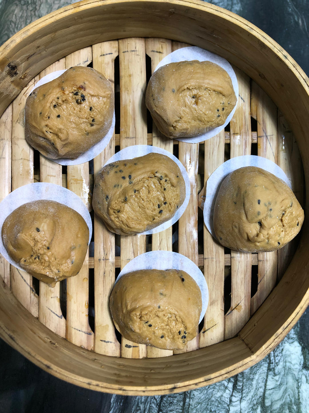 妥妥的红糖开花馒头